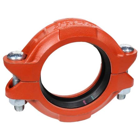 Flexible Coupling, Ductile Iron, 8 in