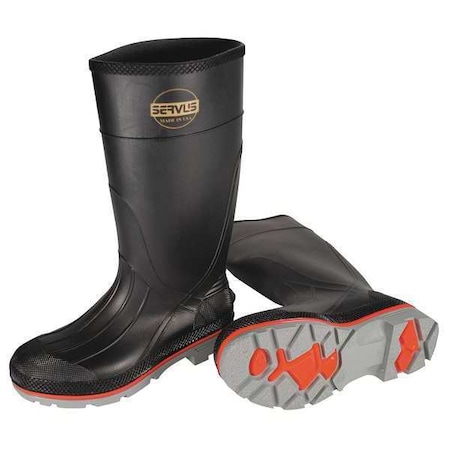 Men's Servus XTP(R) Rubber Boot, Plain Toe, 15" Height, Black/Red/Gray, 15