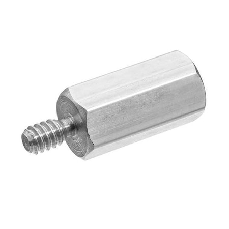 Hex Standoff, M5 Thrd Sz, 1 in L, 9.5 mm Thrd L 18-8 Stainless Steel Plain, 8.0 mm Hex W