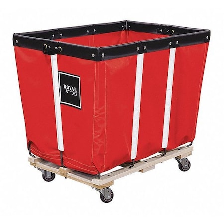 Basket Truck,6 Bu. Cap.,Red,30 In. L