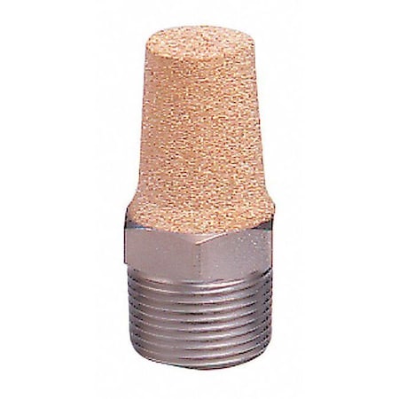 Pneumatic Exhaust Muffler,1/8"