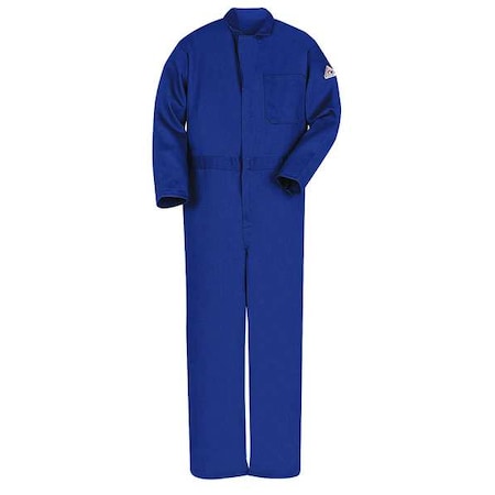 Coverall, 11 cal/sq cm ATPV, 2XL, 30 in Inseam, Excel FR(TM), Zipper