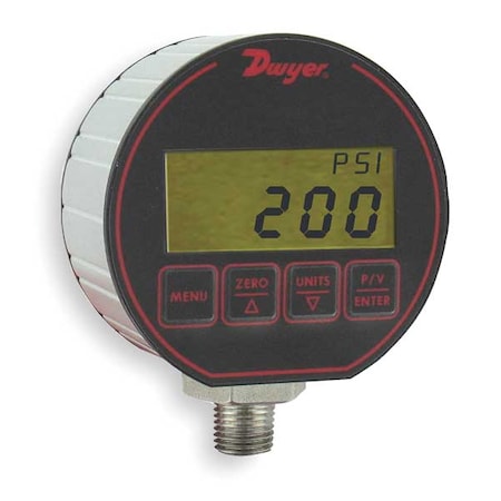 Transducer with Display,0 to 100 Psi