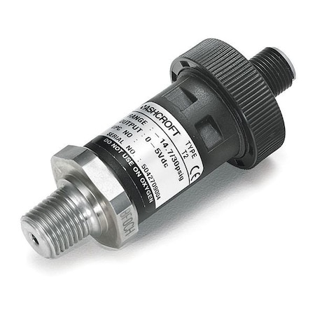 Compound Transducer,Range Vac to 30 PSI