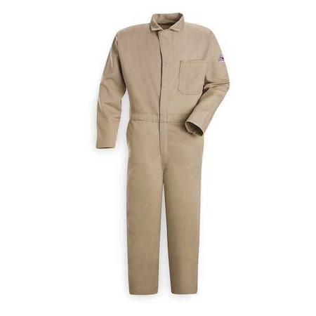 Coverall, 11 cal/sq cm ATPV, 2XL, 32 in Inseam, Excel FR(TM), Zipper