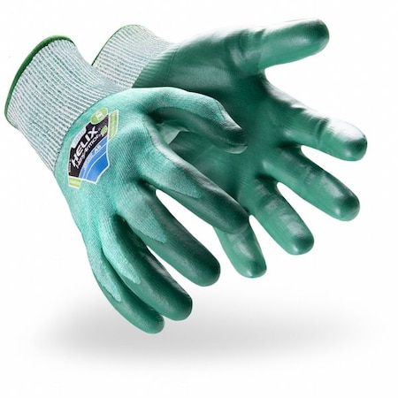 Coated Gloves, Cut Level A6 ,Nitrile ,Smooth ,XL ( 10 ) 1 PR