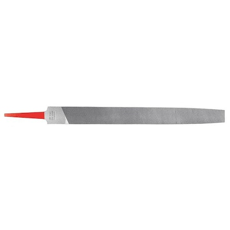Long Angle Lathe File,12in.L,Natural