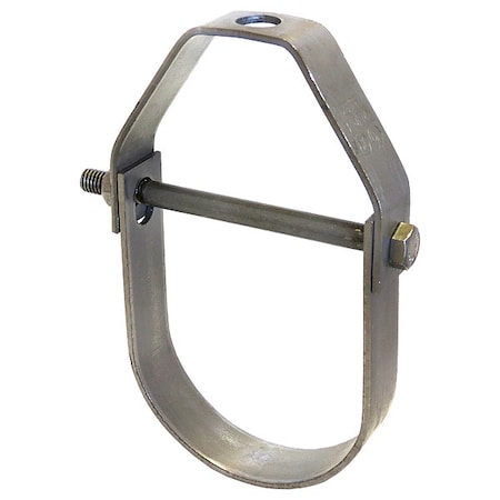 Clevis Hanger,2 1/2"Pipe,5.5"H,Steel