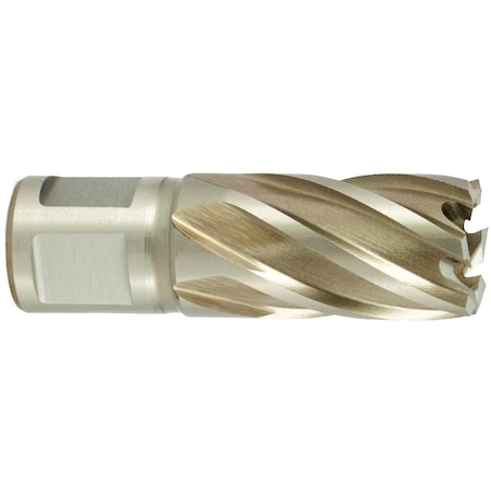 1/2 x 1 Max Cutting Dp Cle-Line Annular Cutter Cobalt Pilot Pin Included Weldon Flat