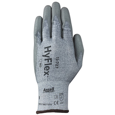 Cut-Resistant Coated Gloves, Cut Level A2 ,Dipped ,Polyurethane ,Sandy ,2XL 1 PR