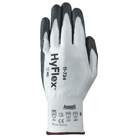 Cut-Resistant Coated Gloves, Cut Level A2 ,Dipped ,Polyurethane ,Sandy ,S 1 PR