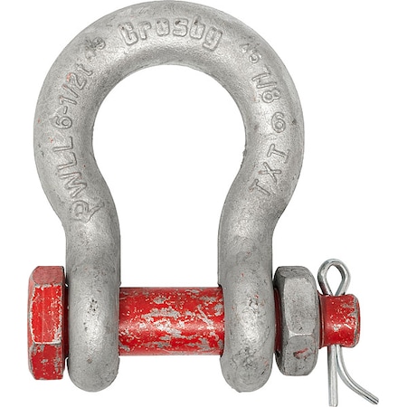 Anchor Shackle,9,500 lb,Carbon Steel