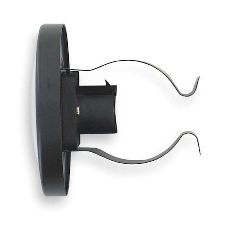 Pipe-mount bimetal surface thermometer, range 70 to 370 Degrees F, 3/4" to 7/8" pipe.