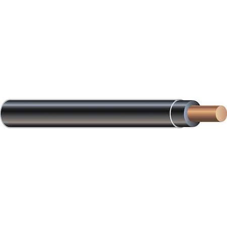 THHN Building Wire, Copper, 14 AWG, 1C, Black, Solid, 100 ft