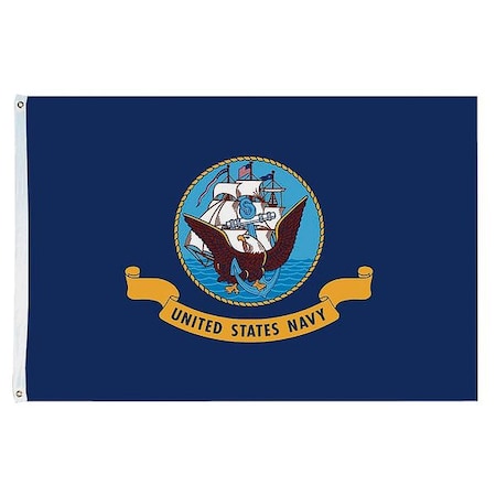 US Navy Flag,4x6 Ft,Nylon