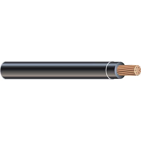THHN Building Wire, Copper, 14 AWG, 1C, Black, Stranded, 50 ft