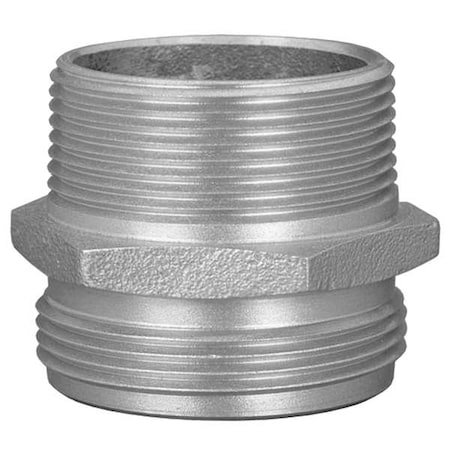 Hex Nipple,MNPTxMNPSH,2 Inx2 In