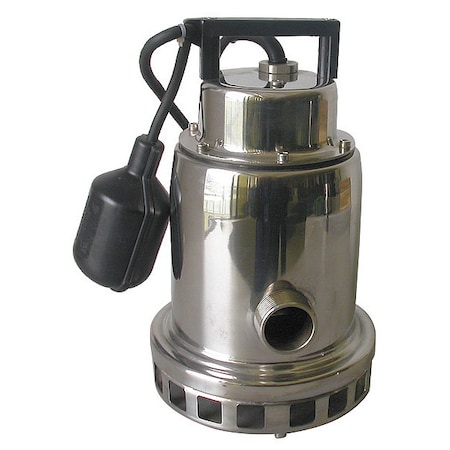 1/2 HP 1-1/4" M Submersible Sump Pump 120V AC Tether