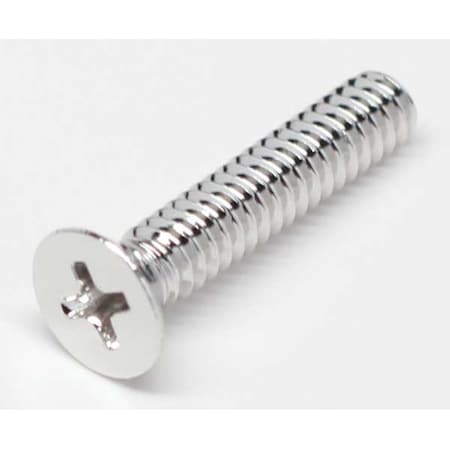 #8-32 x 3/4 in Phillips Flat Machine Screw, NL-19 18-8 Stainless Steel, 100 PK