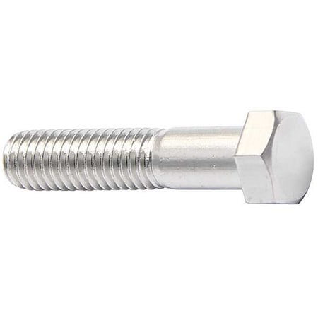 18-8, 3/4"-10 Hex Head Cap Screw, Plain Stainless Steel, 3-1/2 in L, 5 PK