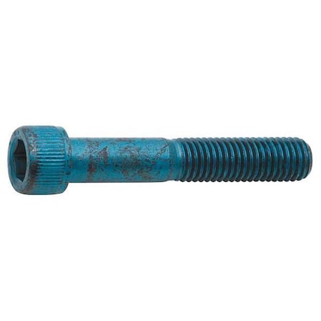 M5-0.80 Socket Head Cap Screw, Socket, Blue Phosphate Alloy Steel, 40 mm Length, 50 PK