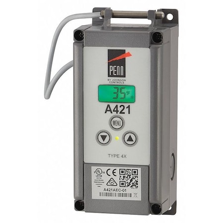 Temperature Control, Close on Rise, Open on Rise, -40 Degrees to 212 Degrees F, SPDT, 120/240VAC