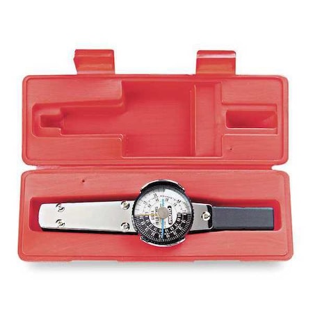 Dial Torque Wrench,Drive Size 1/2 in.