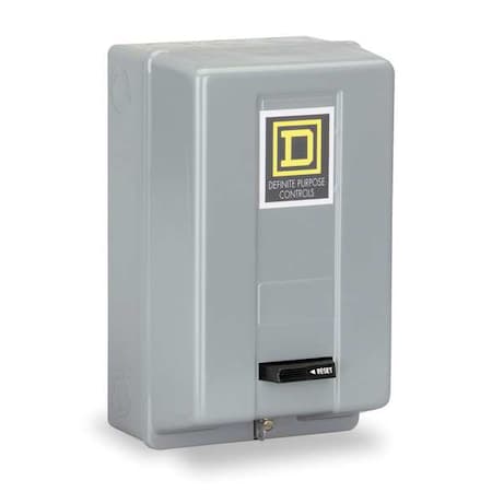 Nonreversing Definite Purpose Magnetic Motor Starter, 1 NEMA Rating, 208 to 240V AC, 2 Poles