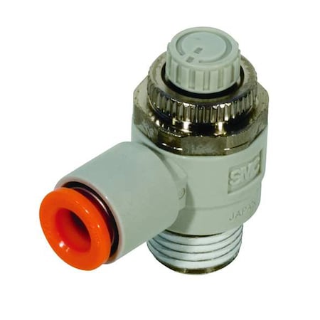 Speed Control Valve,5/32 In Tube,1/8 In