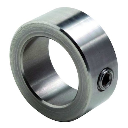 Shaft Collar,Set Screw,1Pc,1-1/4 In,SS