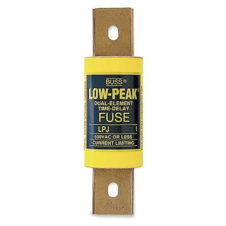 UL Class Fuse, J Class, Time-Delay, 400A, 600V AC, Non-Indicating