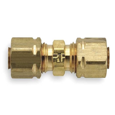 3/8" x 1/4" Compression Brass Union Reducer 10PK
