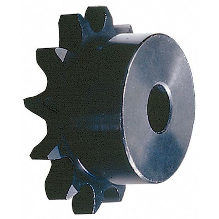 Sprocket, Plain, 25 Chain Size, 3/8 Bore Dia., 24 # of Teeth