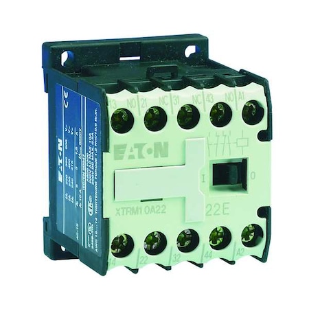 IEC Mini Control Relay,4NO,24VDC,10A