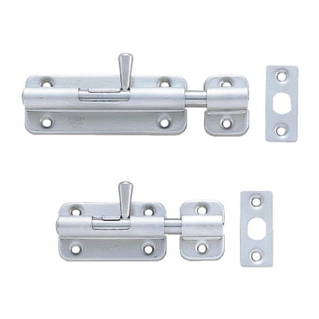 Barrel Bolt,Spring Loaded,15/16 In. W