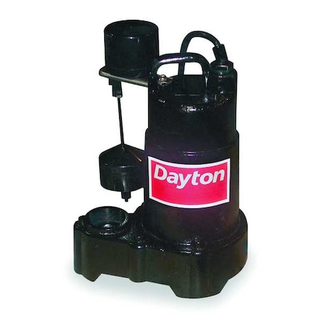 1/3 HP 1-1/2" F Submersible Sump Pump 120V AC Vertical