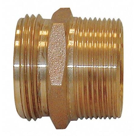Hex Nipple,MNPTxMNH,2-1/2 In