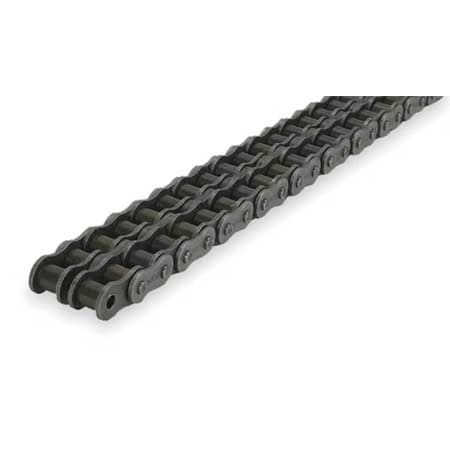 Roller Chain,Riveted,100-2 ANSI,10 ft.