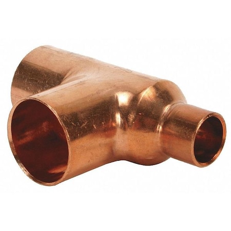 1-1/2" x 1" x 1-1/2" NOM C Copper Reducing Tee