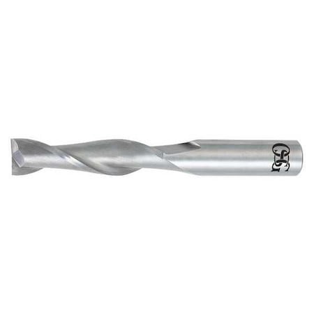 Square End Mill,3.000" L,0.250" dia.