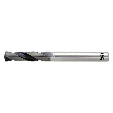 Screw Machine Drill Bit, 1/2 in Size, 140  Degrees Point Angle, Solid Carbide, WXL Finish