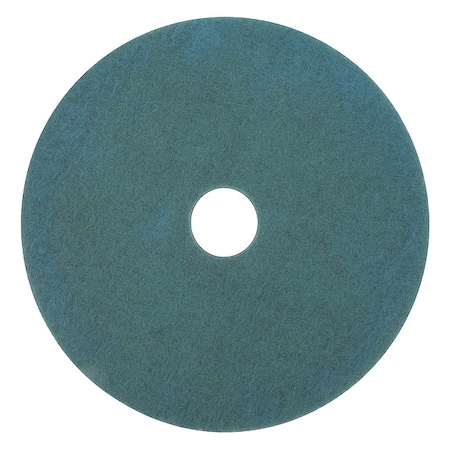 Burnishing Pad,21 In,Aqua,PK5