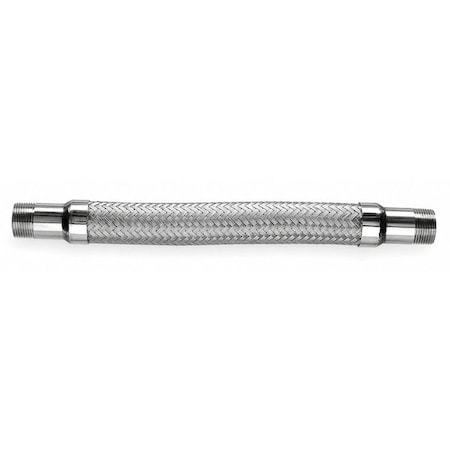 1-1/2" Dia x 24" L 316 SS Flexible Metal Hose