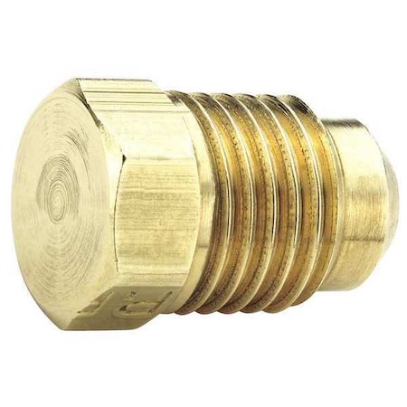 Plug, Brass, Flared 1/4 in,PK10