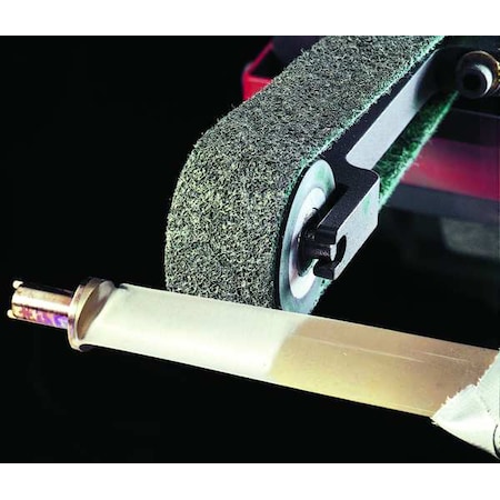 Sanding Belt, 3 1/2 in W, 15 1/2 in L, Non-Woven, Aluminum Oxide, Not Applicable Grit, Coarse