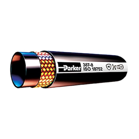Hydraulic Hose,1/4" ID,50 ft. L