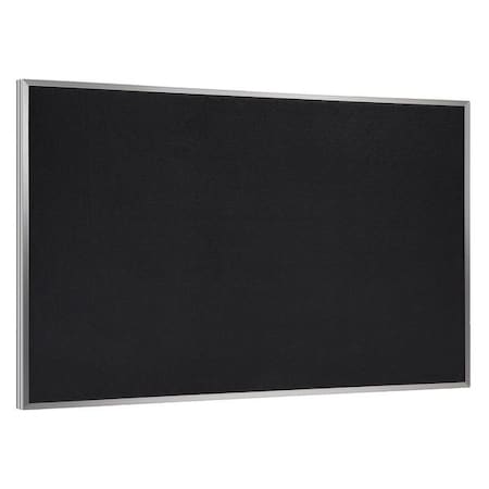 Rubber Bulletin Board 48-1/2" x 60-1/2, Black