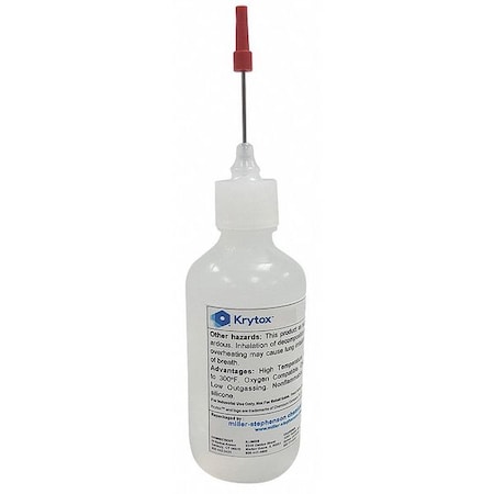 Lubricant, 1 oz., Needle Nose Bottle, PFPE, Colorless