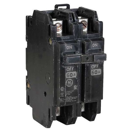 Miniature Circuit Breaker, THQC Series, 40A, 2 Pole, 120/240V AC, 10kA at 120/240V AC