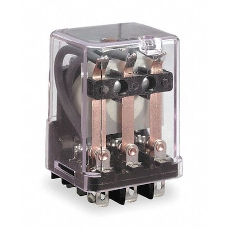 Plug-In, General Purpose Relay, Square, 10 A, 11 Pins, Plug-in
